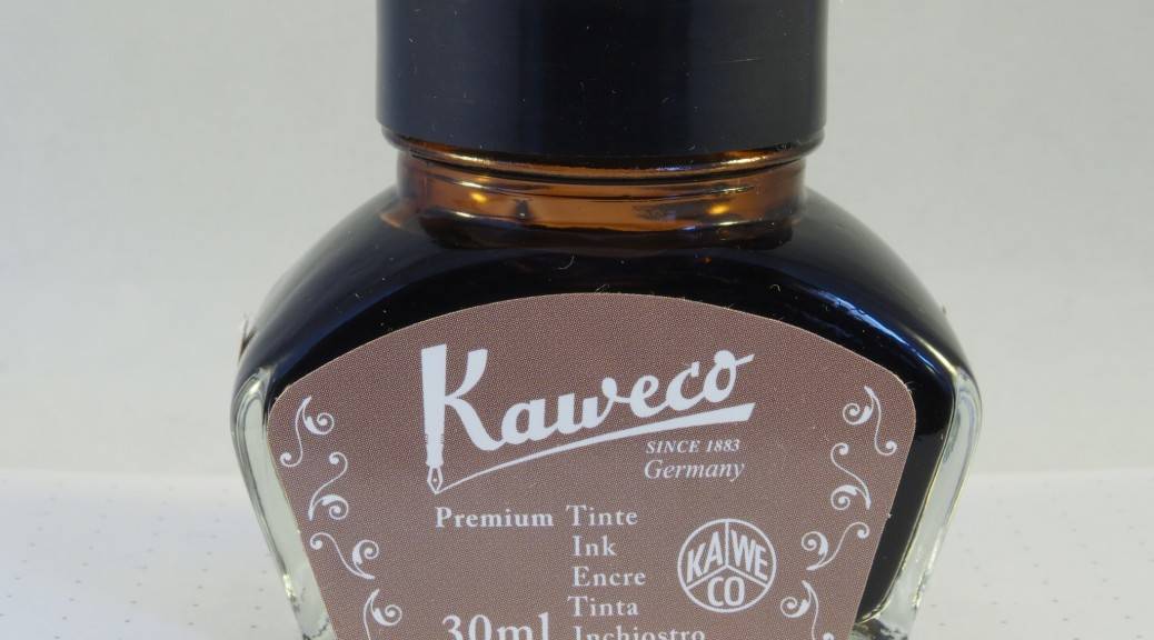 Kaweco Caramel Brown Ink Review Stationary Journey