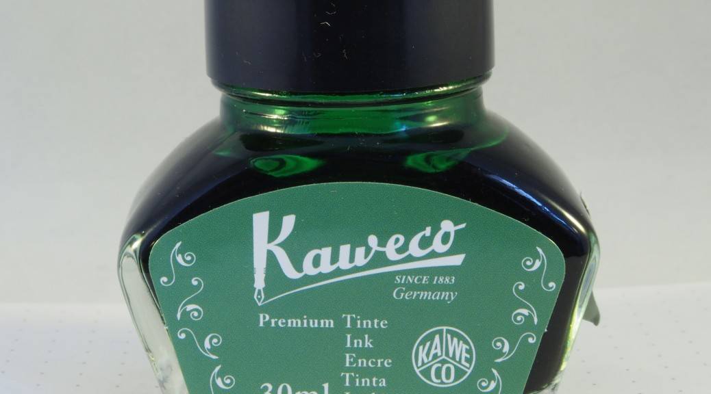 Kaweco Palm Green Ink Review Stationary Journey