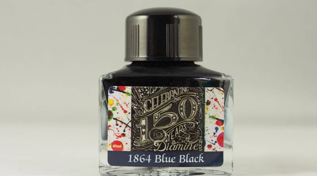 Diamine Tinte Blue Black - 150th Anniversary Edition Im 40ml Glas